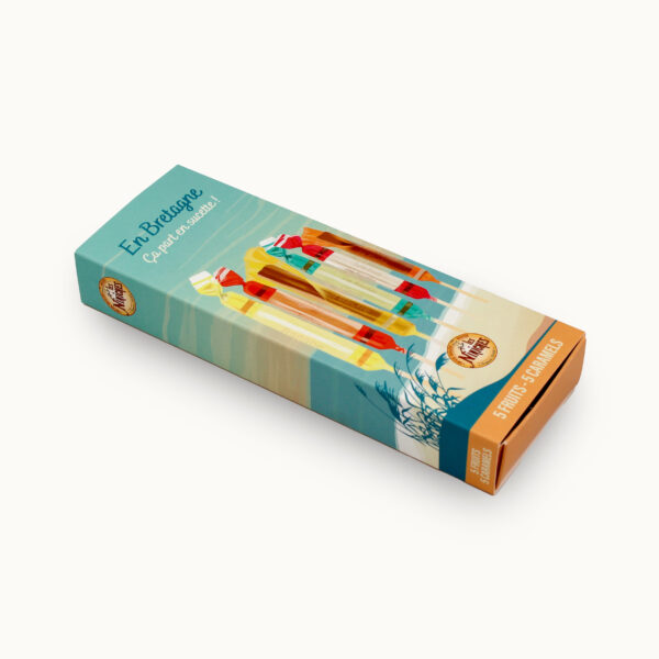 Plumier de 5 Niniches aux fruits et 5 au caramel