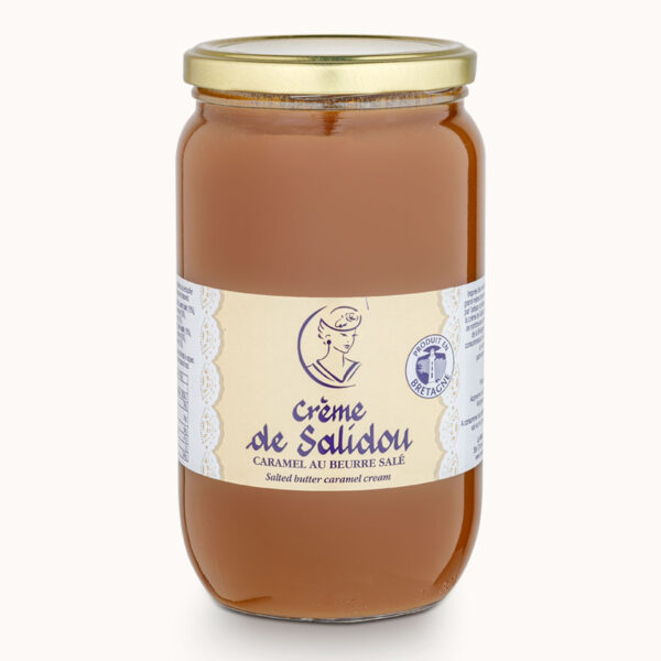 Crème de caramel au beurre salé "le Salidou" - Pot de 1Kg