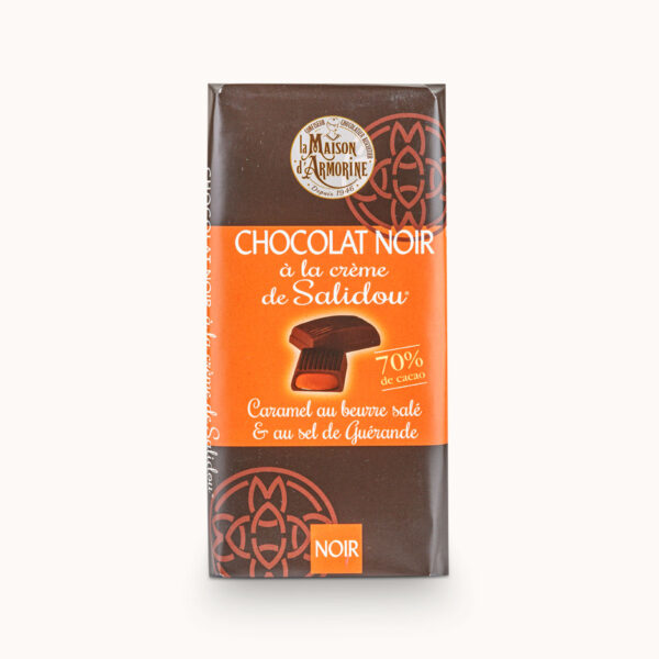 Tablette noir à la crème de Salidou