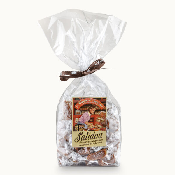 Sachet de caramels tendres au beurre salé "Le Salidou"