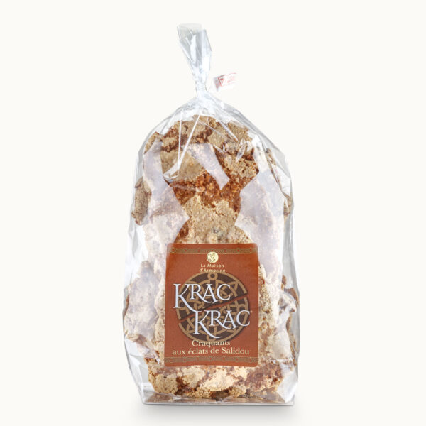 Le Krac-Krac, craquant breton au beurre salé et éclats de caramel - Sachet 200g