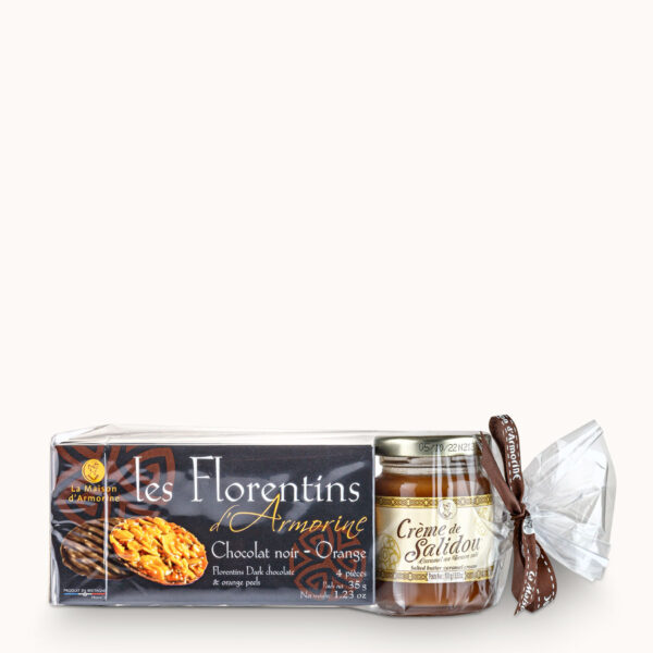 Sachet dégustation : Crème de caramel, florentins et Coeur de Beurre